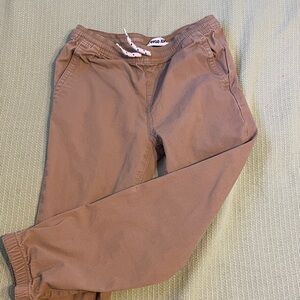Boys Lands’ End jogger style elastic waist pants